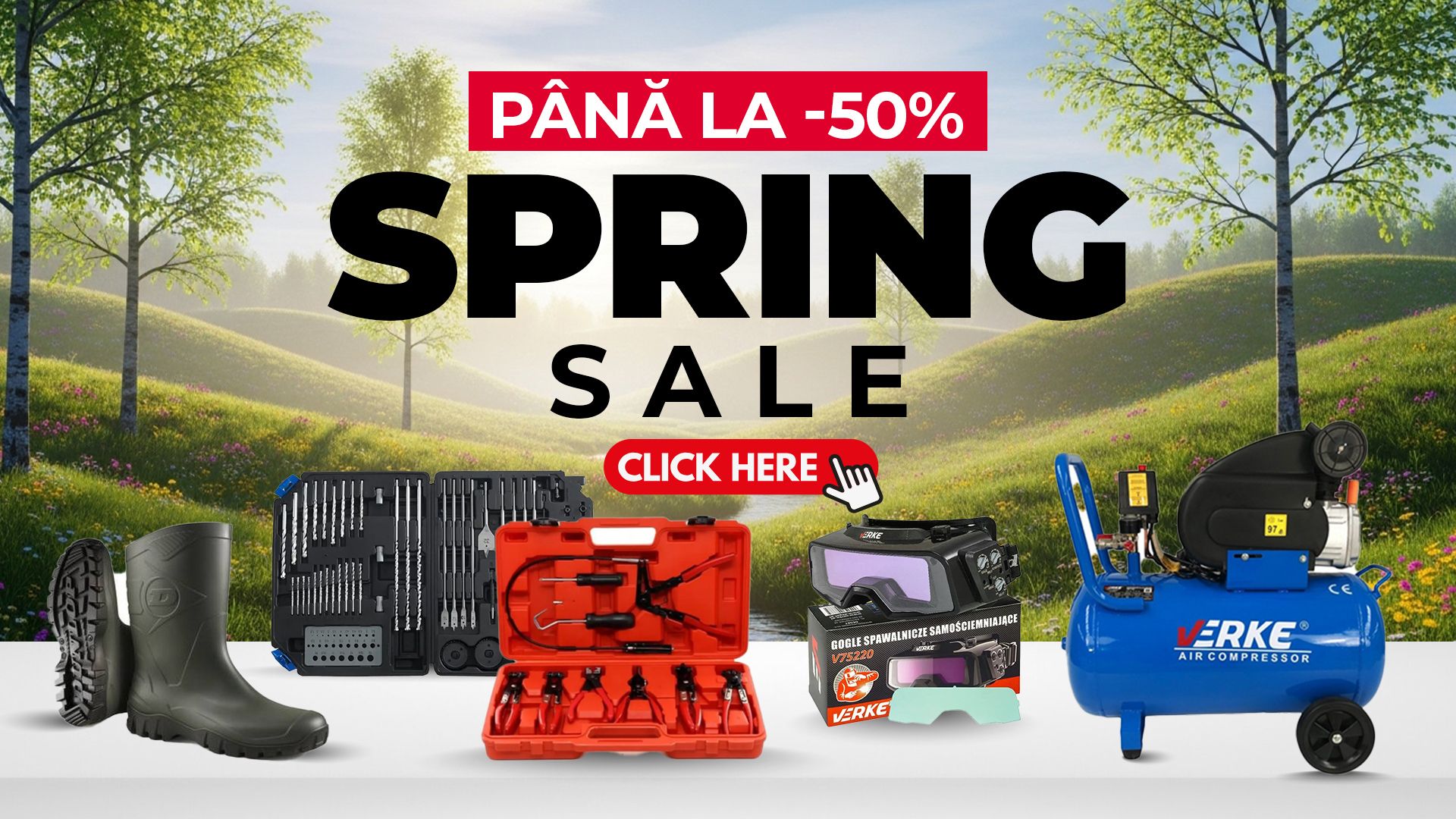 Spring Sale pana la -50%